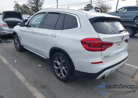 2021 BMW X3 Sdrive30I z USA, uszkodzony, nr VIN 5UXTY3C09M9H24775